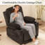 Fauteuil releveur électrique de luxe de 35,7 po de large avec inclinaison électrique-2141111262