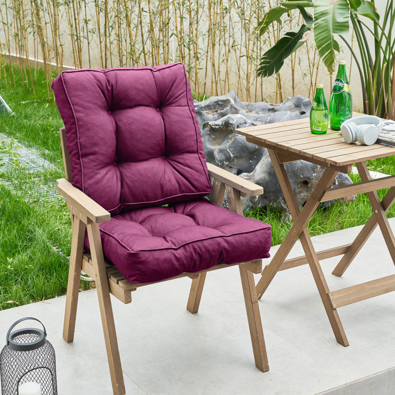 Coussin de chaise d'extérieur 2 pièces Latitude l 19 po x P 19 po Latitude Run®, Mauve