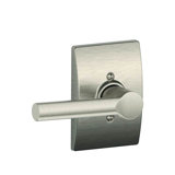 Inactive Interior Broadway Lever Century Rosette Dummy Entry Set (Exterior Portion Sold Separately)