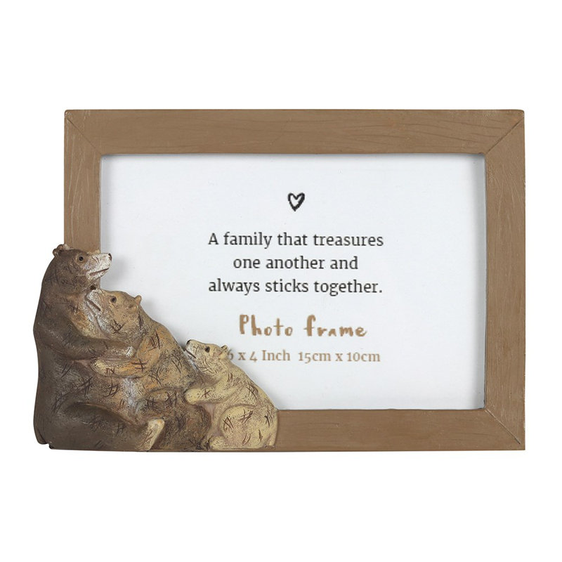 Creighton Brown Embossed Picture Frame with Mat