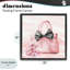 Cadre flottant Blush Glam Time Bag, design par Kim Allen-404830613-404830612