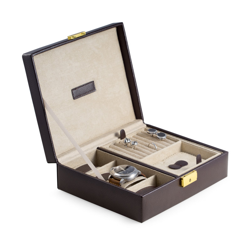 Leather Watch Box + Locking