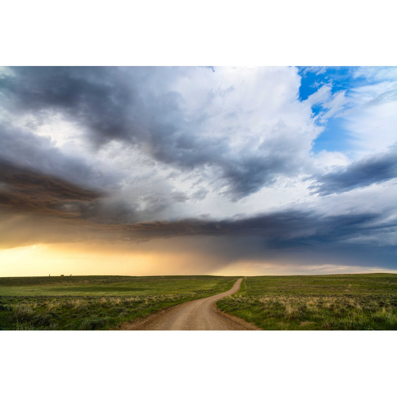 Wyoming Landscape - Photographie sur toile tendue, L 36 po x H 24 po