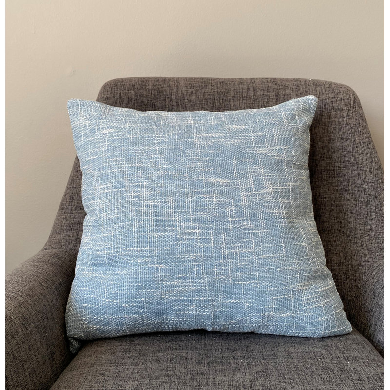 Coussin Lynn, Bleu clair