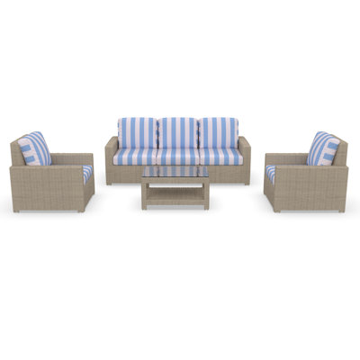 Henri 5-Person Sunbrella® Patio Seating Group