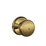 Andover Knob Bed and Bath Lock