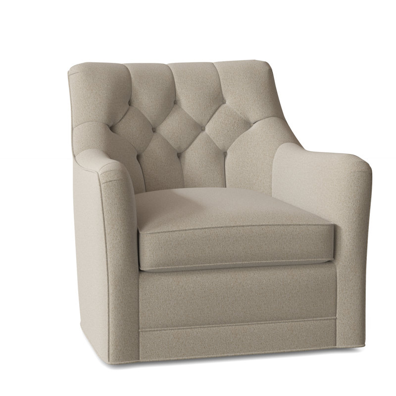 Fauteuil pivotant touffeté l 32 po Emery, 8794 Parchemin polypropylène / oléfine