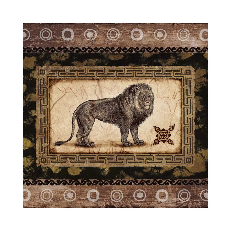 African Expression Square II by Michael Marcon - Wrapped Canvas Print, 45.72 cm H x 45.72 cm W