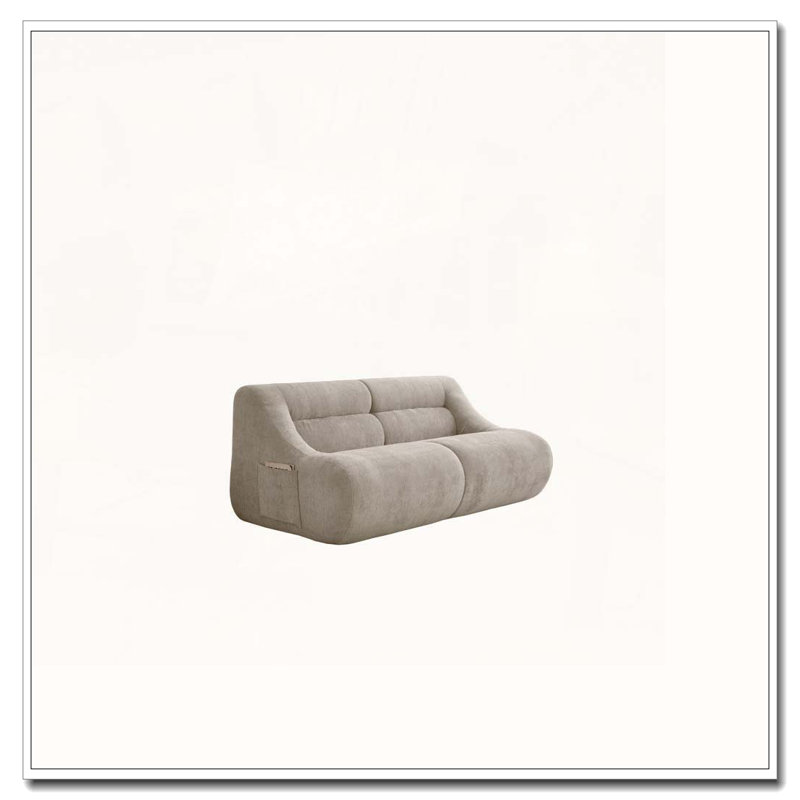 Canapé moderne avec tissu chenille, Beige