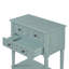 Console étroite, table de canapé mince avec trois tiroirs de rangement et tablette inférieure, table de couloir-933877660