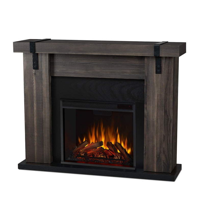 Aspen 49" Electric Fireplace by Real Flame, Gray