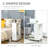 Brigitte 76cm H x 60cm W Book Cart with Wheels-1556905642