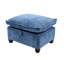 Coussin en U en éponge haute densité en chenille double couche, structure en bois massif, + Interface de chargement de type C, repose-pieds de rangement amovible en chenille de 106 po pour la vie primaire-595906850