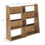 Bibliothèque extensible avec rangement, tablette moderne en bois MDF pour petits espaces