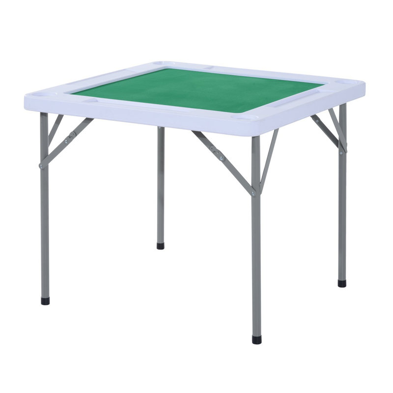 HomCom 34.6'' 4 - Player Foldable Card Table
