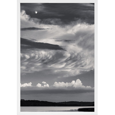 Island Lake Moon by Peter Dušek