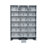 Drying Rack For Lab Glassware Rack 27Pegs PP Wall Glassware Drying Rack