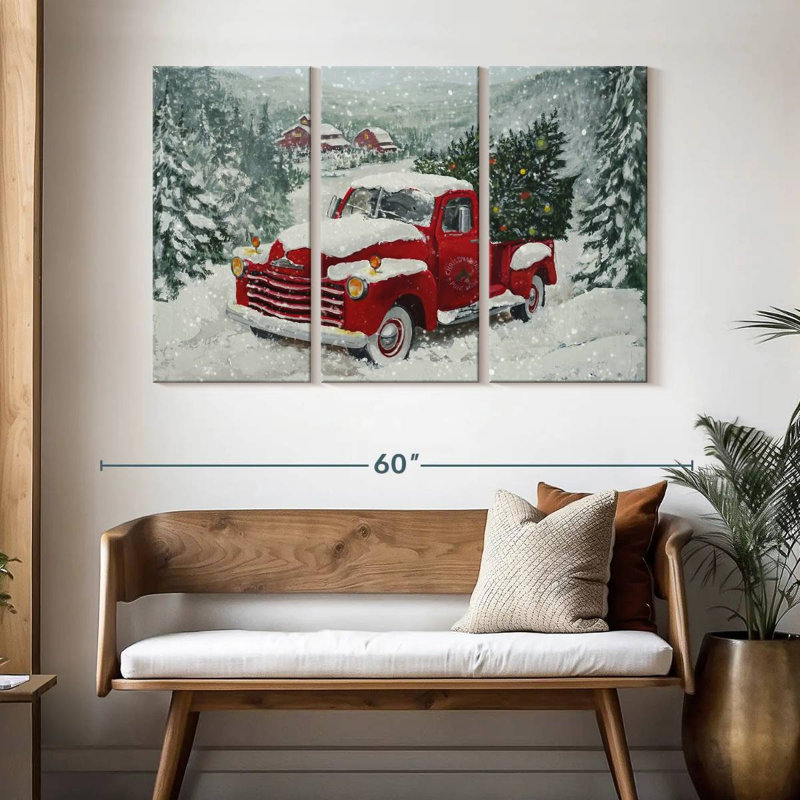 Mehar Christmas, 32" H x 50" W