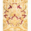 Tapis unique en laine noué à la main nouvel âge 6 pi 2 po x 8 pi 10 po Hayner en ivoire / rouge / jaune