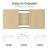 Extendable Dining Table Set With 4 Upholstered Chairs-1883541940