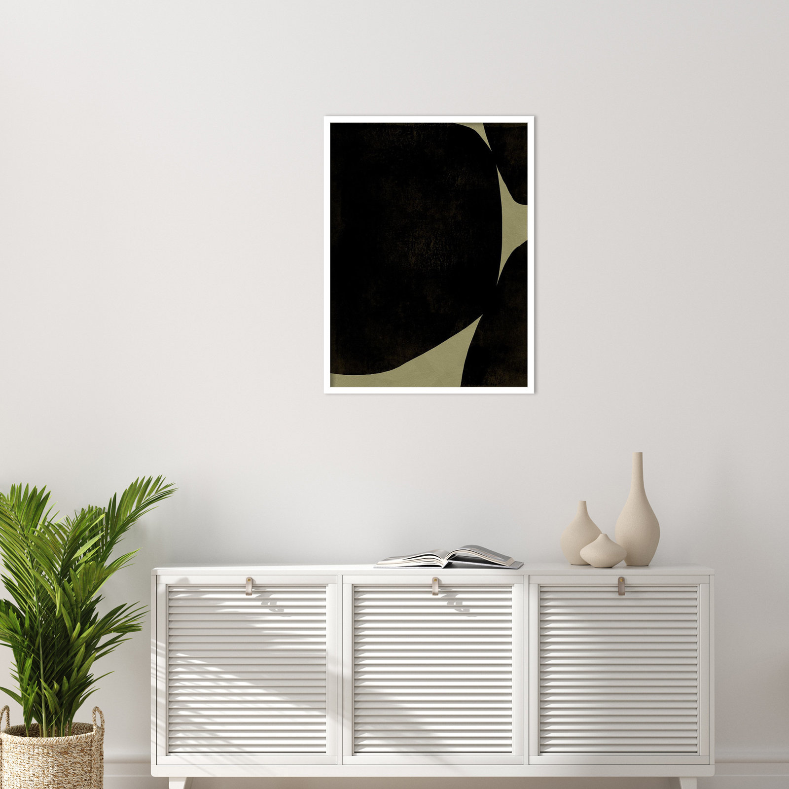 Heirloom Orbs I Print by Jacob Green, 33" H x 25" W x 1" D, White
