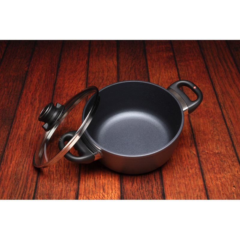 Round Aluminum Casserole Set, 2.3 Quarts
