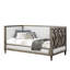 Artesia Tan Fabric & Salvaged Natural Finish Daybed