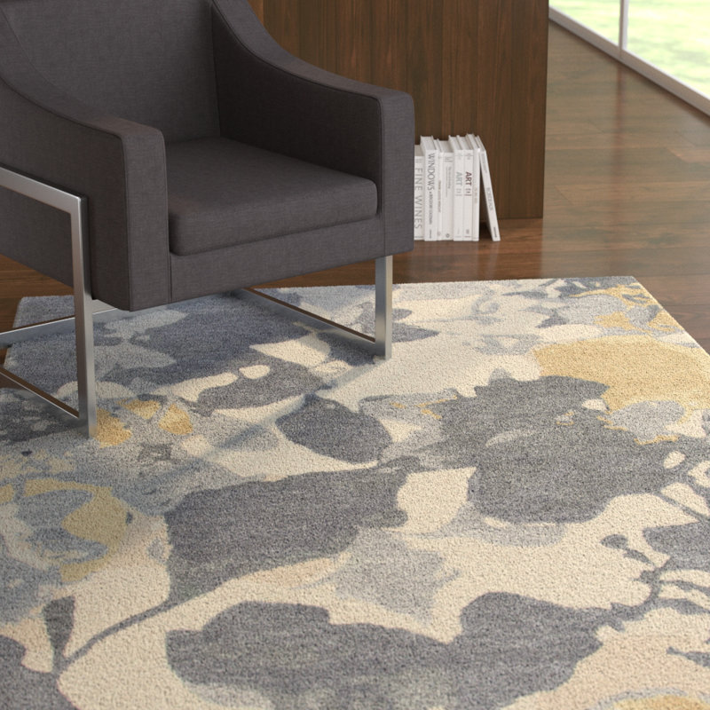 Prentice Wool Abstract Indoor Rug, Rectangle 8' x 10'
