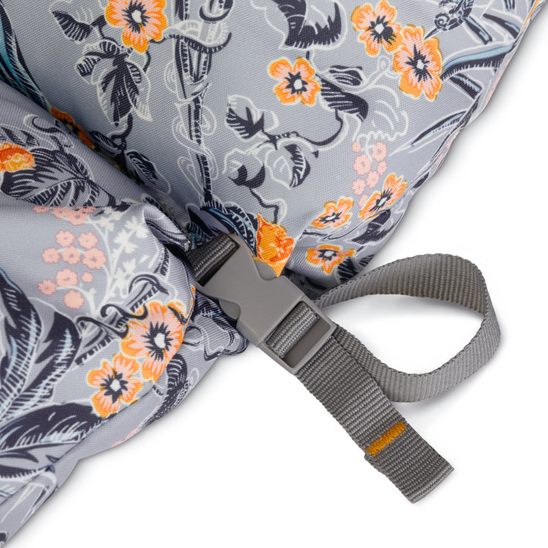 Vera Bradley Outdoor Seat/Back Cushion, Rain Forest Toile Grey