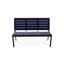 Banc de parc empilable aluminium Bazza-26076723-26076708
