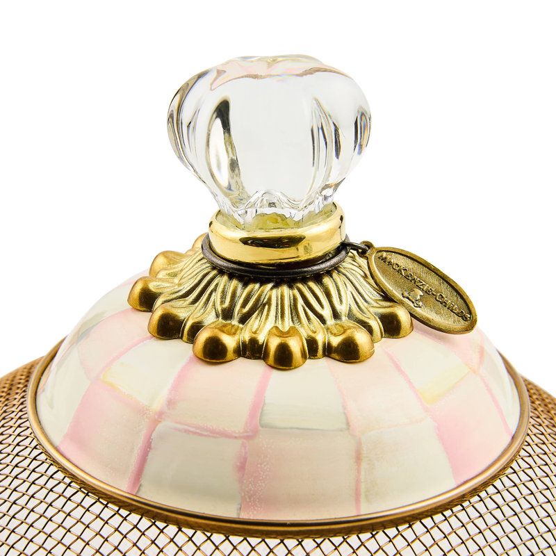 Rosy Check Mesh Dome