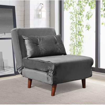 Minonk Velvet Accent Chair