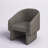 Mia Upholstered Wide Barrel Chair-796468647
