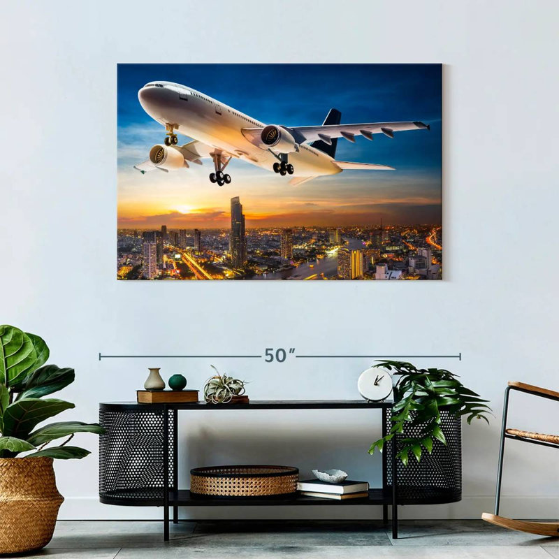 Mehar Transportation Plane, 30" H x 45" W