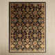 Redwood Hand Tufted Wool Black/Rust Red/Beige Rug