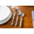 Nyssa 20 Piece 18/10 Stainless Steel Flatware Set, Service for 4
