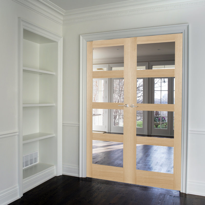 Veneers French Doors, 136cm H x 198.10cm W