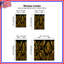 Rideaux de fenêtre Golden Birds Botanical-128015156-128015163