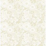 Burr Floral Wallpaper Roll