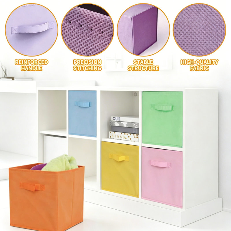 Rebrilliant Fabric Storage Tub & Tote