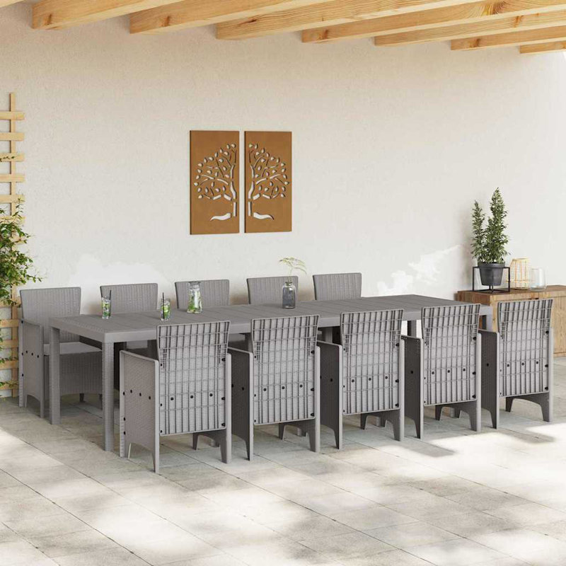 10 - Person Patio Dining Set with