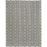 Cicero Transitional Stripes, Gray/Black/White Area Rug