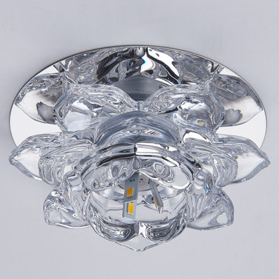 Abul Crystal LED Flush Mount