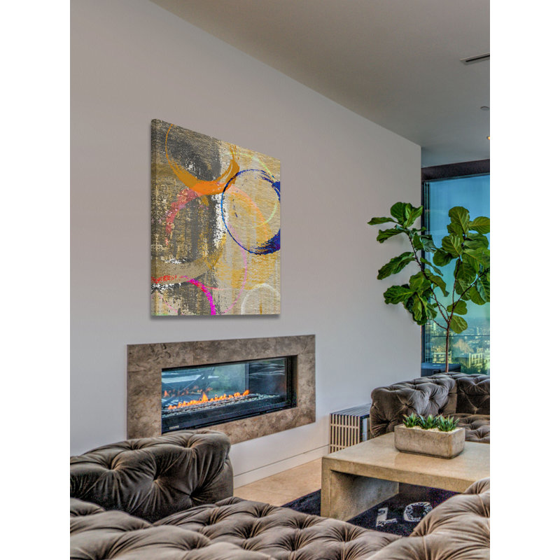 « kyoto ii » par sia aryai, reproduction d’art sur toile tendue, H 24 po x l 16 po x P 1,5 po