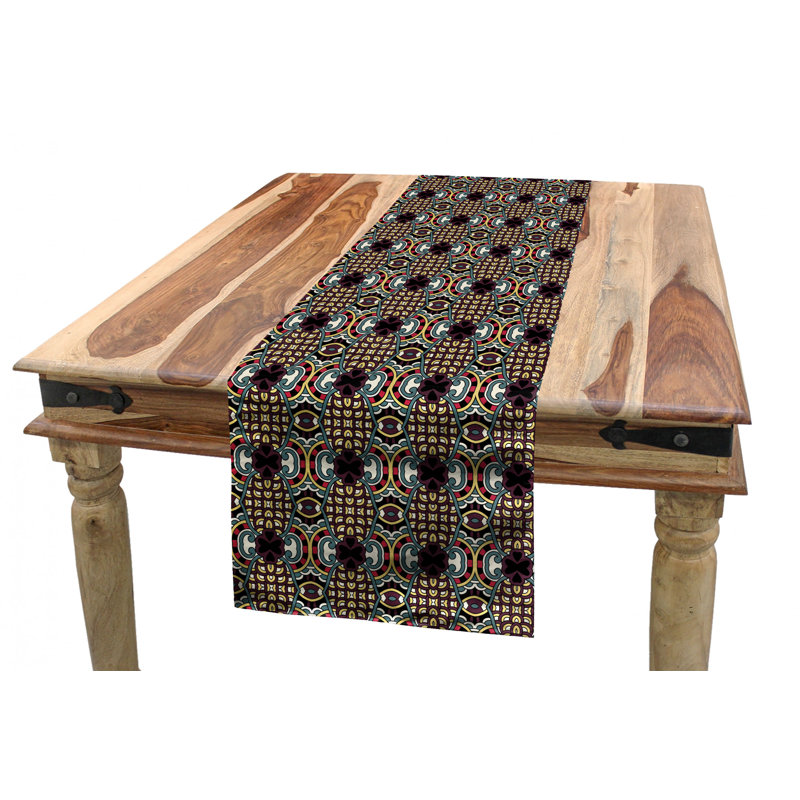 Geometric Table Runner, 90" x 16"