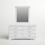 Commode double 6 tiroirs avec miroir Perdomo