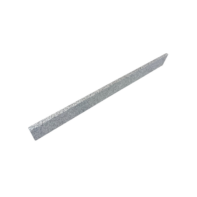 Dosseret en pierre de 43 po, Granite gris