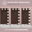 Miroir de maquillage Hollywood, miroir de maquillage lumineux avec port USB