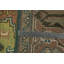 Tapis traditionnel indien en laine à motif géométrique 6 x 9