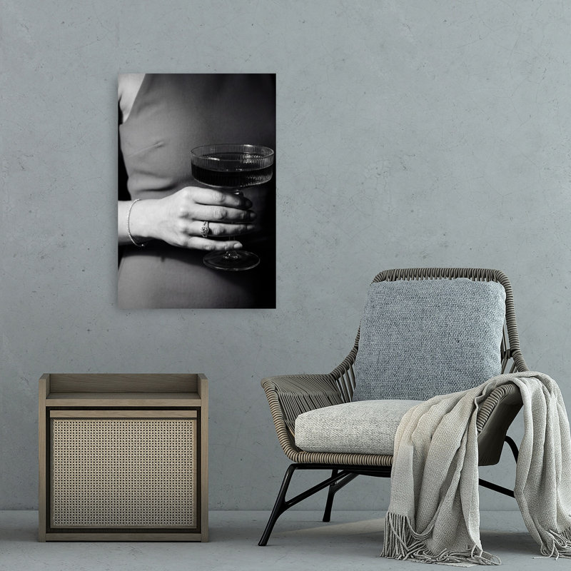 Reproduction d'art murale sophistiquée et élégante, 36" H x 24" W